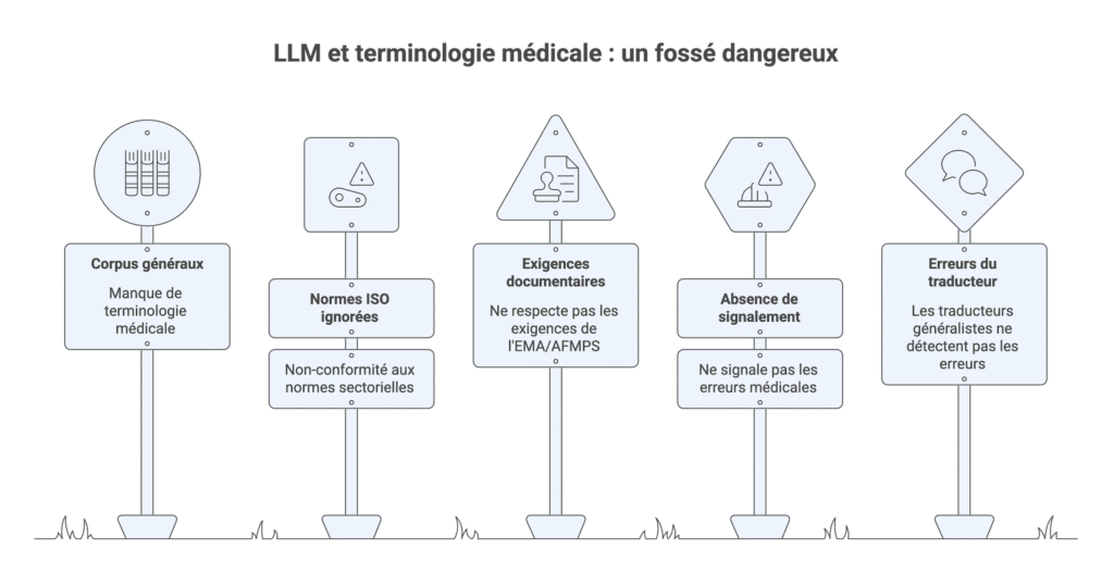 Dangers de la traduction par IA en médecine