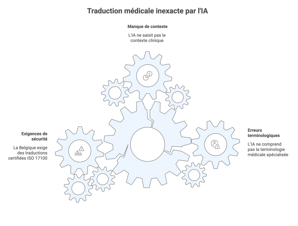 Dangers de la traduction par IA en médecine