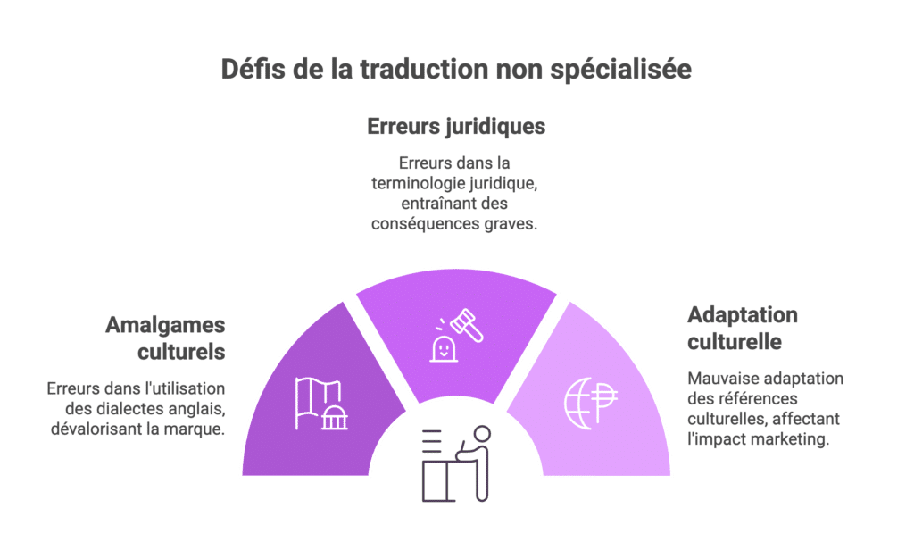 Defis de la traduction non specialisee
