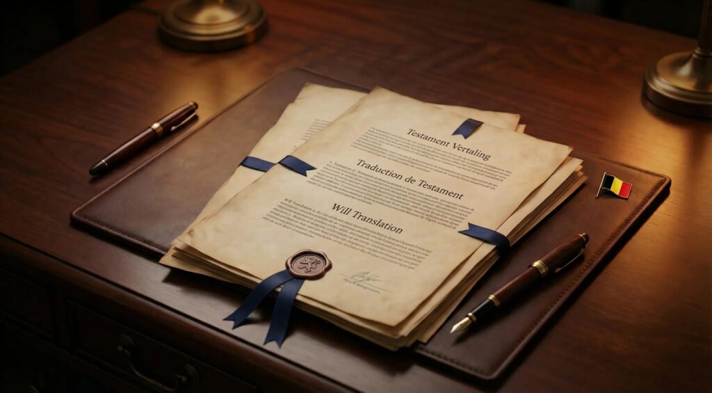 belgian will translation