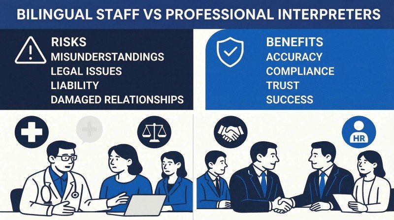 Legal and financial exposure: the true cost of “free” interpretation