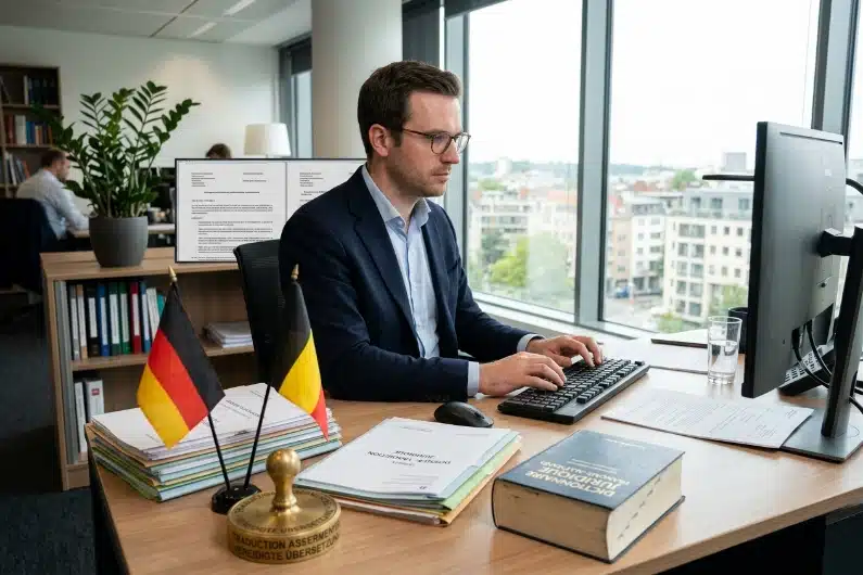 Traduction jurée français allemand